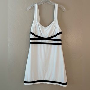 Tank top dress with built in bra